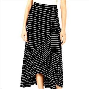 American Rag Striped Maxi Skirt Sz M